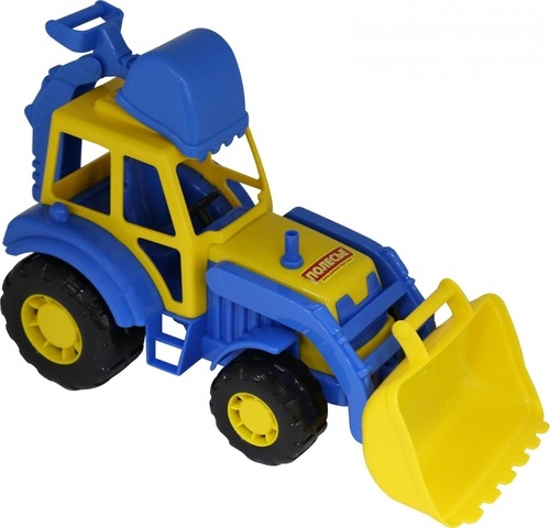 Altaj traktor-koparka niebieska