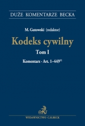 Kodeks cywilny Tom 1 Komentarz do art. 1-449