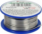 CYNA SZPULA 1.5mm 100g DO INSTALACJI MIEDZIANYCH Sn97Cu3