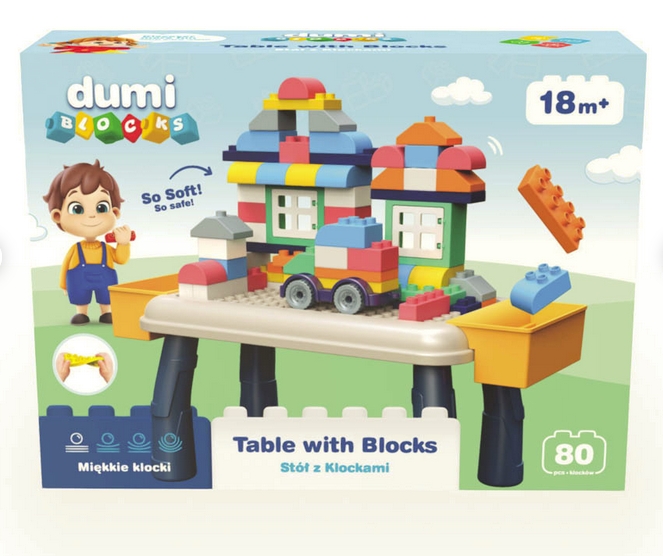 Dumi Blocks - Stół z Klockami (DB50402)