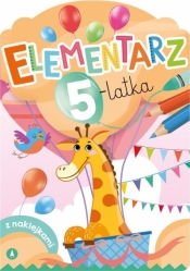 Elementarz 5-latka z naklejkami - Anna Horosin