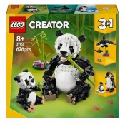 Lego Creator - Dzikie zwierzęta: rodzina pand 3w1, 626 el. (31165)