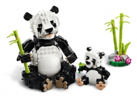 Lego Creator - Dzikie zwierzęta: rodzina pand 3w1, 626 el. (31165)
