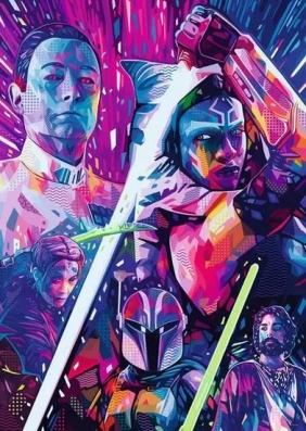 Puzzle 2D: Star Wars Ahsoka, 500 el.