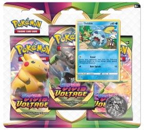 Pokemon TCG: Vivid Voltage - 3-Pack Blister - Sobble (80753)