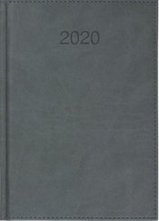Kalendarz książkowy A5 dzienny Vivo szary 2020