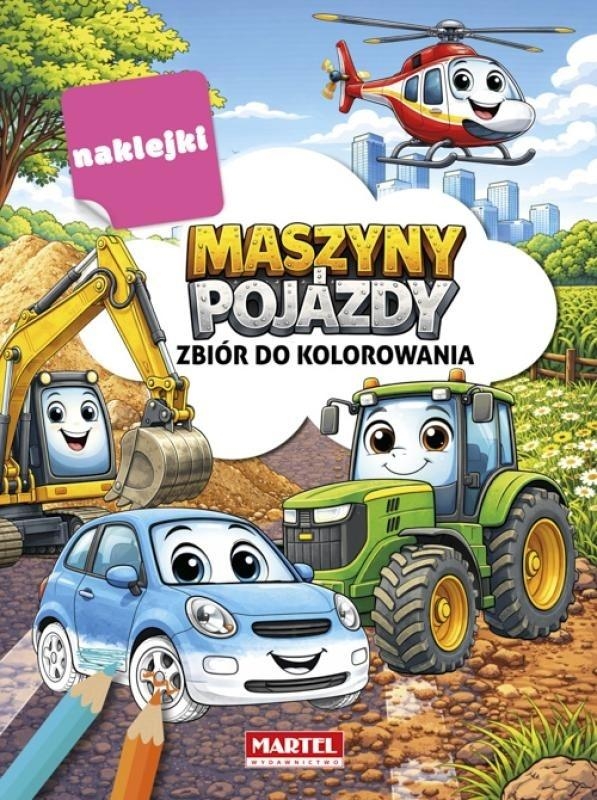 <img src='https://webimage.pl/pics/402/5/d9788368775402.jpg' style='height:440px' /> Maszyny i pojazdy. Zbiór do kolorowania