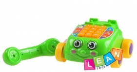 Muzyczny telefon zielony - <br />