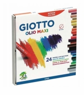 Kredki pastelowe olejne Giotto Olio Maxi - 24 kolory (F293100)