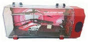 Helikopter zdalnie sterowany 3,5 kanałowy czerwony 18cm - <br />