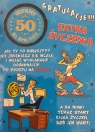 Karnet Party naklejany B6 + koperta Urodziny 50 wzór nr 02 (opakowanie 2