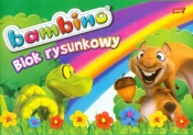 Blok rysunkowy A4 20k Bambino wąż wiewiórka - <br />