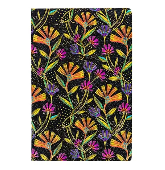 <img src='https://webimage.pl/pics/402/7/dFB9740-2.png' style='height:440px' /> Notatnik w linie Paperblanks Wild Flowers Flexi Mini