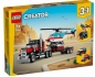 Klocki Creator 31146 Ciężarówka z platformą i helikopterem (31146)