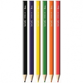 Kredki ołówkowe Tetiski Jumbo, 6 kolorów (KTOO2-JA)