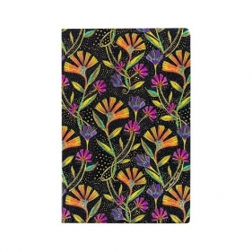 Notatnik w linie Paperblanks Wild Flowers Mini Flexi