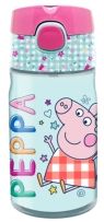 Bidon z rurką Świnka Peppa, 400 ml