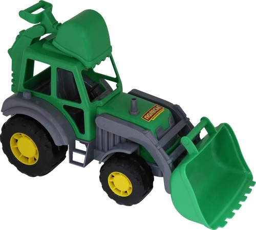 Altaj traktor-koparka zielona
