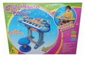 Ekstra keyboard + perkusja niebieski - <br />