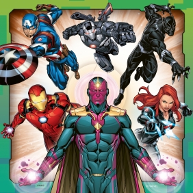 Ravensburger, Puzzle 3x49: Avengers (080403)