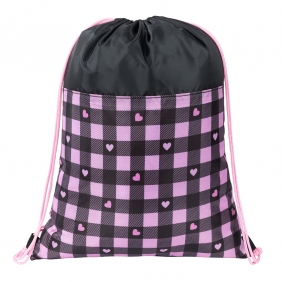 Worek na obuwie - Pink Checkered