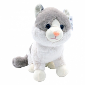 Maskotka Kotek Mruczuś beżowo-biały 27cm (5095a)