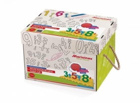 Klocki konstrukcyjne "Świat Cyfr" w kartonie (901403)