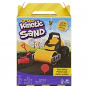 Kinetic Sand: Piasek kinetyczny - Kop i burz. Mały pojazd 227g (Uszkodzone opakowanie)