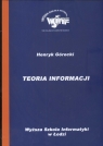 Teoria informacji Górecki Henryk