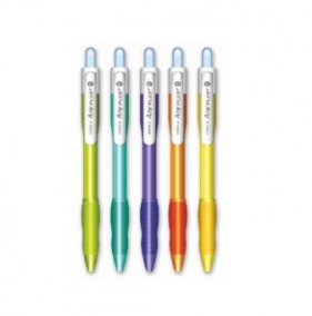 Długopis Anyplus Dong-A limonkowy 0,7mm z niebieskim wkładem (TT7680)