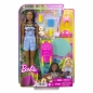 Barbie Brooklyn na kempingu, lalka + akcesoria (HDF74)