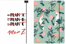 Teczka z gumką A4 UV mix