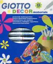 Giotto Decor materials Flamastry, 12 sztuk (453400 FIL)