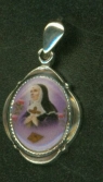 Srebrny medalik św. Rity