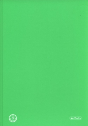 Brulion B5 Color Blocking w kratkę 120 kartek zielony - <br />