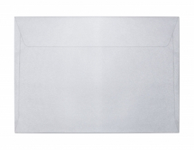 Koperta Galeria Papieru c5 diamentowa biel C5 - srebrna 162 mm x 229 mm (280616)