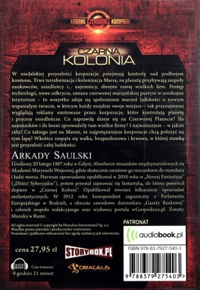 Kroniki Czerwonej Kompanii. Czarna Kolonia. Tom 1 (Audiobook) - Arkady Saulski