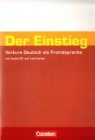 Der Einstieg. Vorkurs Deutsch als Fremdsprache. Arbeitsheft