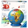  Puzzle 3D: Dziecinny globus (11840)Wiek: 6+
