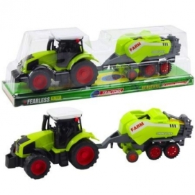 Traktor do belowania zielony