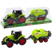 Traktor do belowania zielony