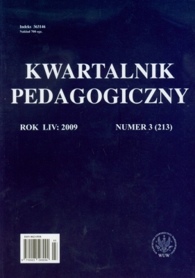 Kwartalnik pedagogiczny nr 3 2009 - Opracowanie zbiorowe