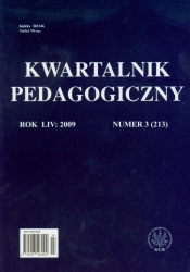Kwartalnik pedagogiczny nr 3 2009 - Opracowanie zbiorowe