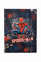 Teczka A4 kartonowa z gumką Disney Spider-Man wzór 1