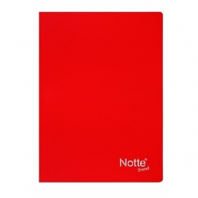 Zeszyt A4 Narcissus Trend w kratkę 60 kartek czerwony