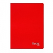 Zeszyt A4 Narcissus Trend w kratkę 60 kartek czerwony