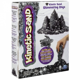 Piasek kinetyczny KINETIC SAND brokatowy, czarny (6026420/20072095)