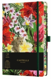 Notatnik 13x21cm linia Castelli Eden Leopard