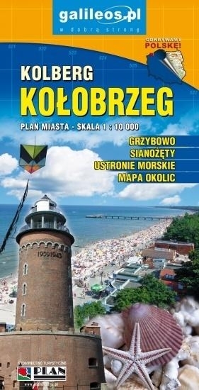 Plan miasta - Kołobrzeg 1: 10 000 - Praca zbiorowa
