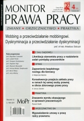 Monitor Prawa Pracy nr 2015/04 - <br />